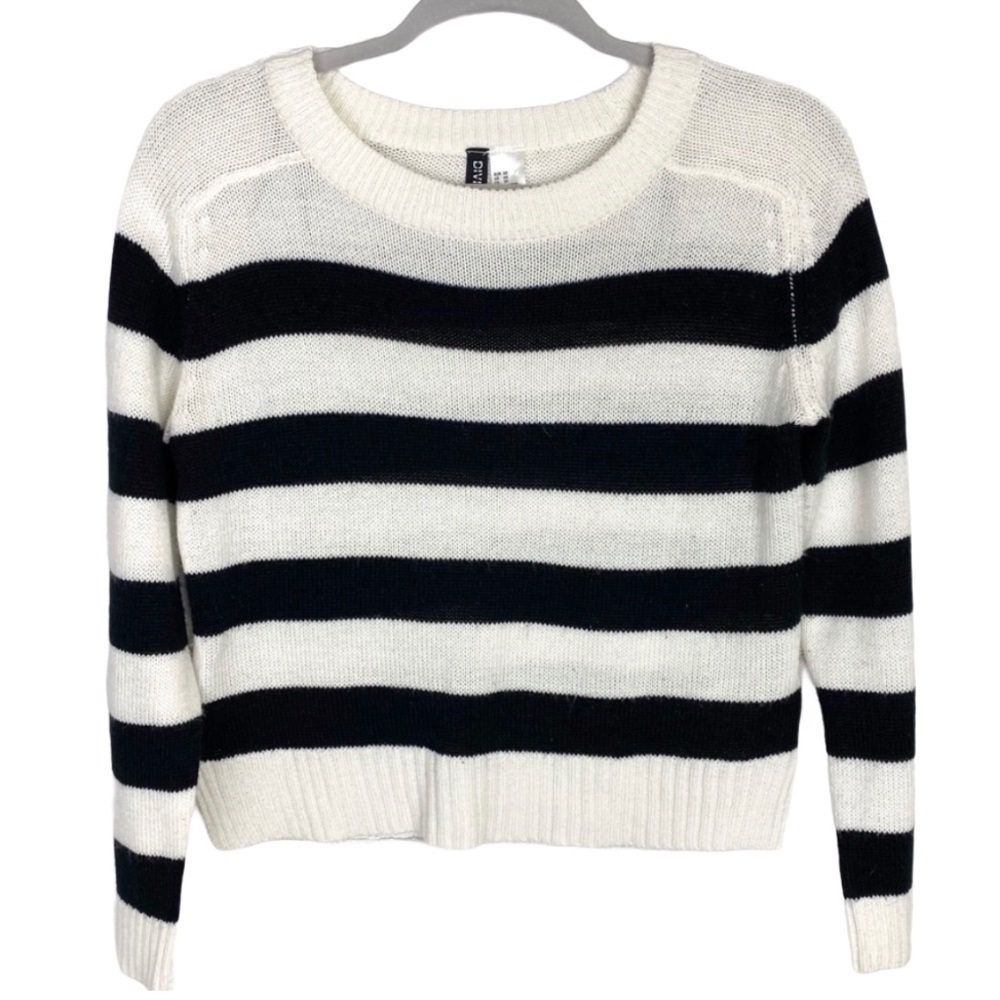 Divided STRIPED SWEATER Crew Neck